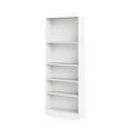 thumbnail image 3 of Tvilum Element Adjustable 5 Shelf Bookcase, Storage Home Office Bookshelf for Adults, White, 3 of 11