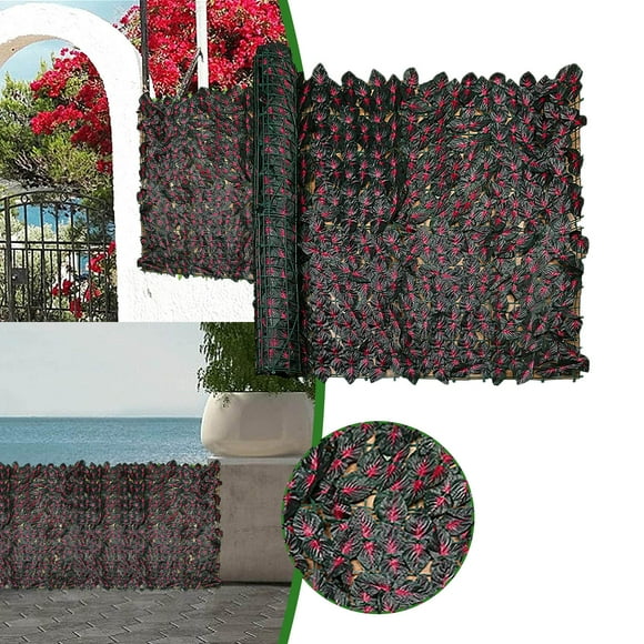 cpengpj Clearance Fence Balcony Screen Fence Panel Artificial Decorative Fences For Indoor