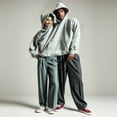 thumbnail image 2 of Funny Couple Hoodie Unisex Oversized Pullover Long Sleeve Casual Loose Fit Sweatshirt For Two People Matching Outfits, 2 of 9