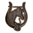 thumbnail image 5 of Home Decorative Cast Iron Door Knocker - Horse And Horseshoe, 5 of 5