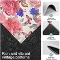 thumbnail image 3 of Pioneer Flower Floral Print Pattern Kitchen Rugs Sets Of 3,Kitchen Runner Rugs Non Skid Washable,Decorative Kitchen Floor Mats for Kitchen,Sink,Laundry,17"x30"+ 17"x47" + 17"x59", 3 of 6