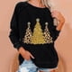 thumbnail image 2 of Sudadera de Cuello Redondo de Navidad Para Mujer Tops Transpirables Cómodos de Manga Larga Con Estampado de Moda Odeerbi  ODB196205, 2 of 5