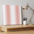 thumbnail image 4 of Ships Next Day Canvas Wall Art 12"x12",Coral Red White Wood Framed Canvas Print Painting,Modern Gradient Vertical Stripes Geometric Ready to Hang Picture Wall Decor for Kitchen Dining Room Office, 4 of 9