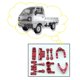 thumbnail image 1 of RC coche CNC mecanizado dirección s para 1: 10 RC orugas camión coche Hobby vehículo DIY modificación piezas de rojo Baoblaze rc nudillos de dirección, 1 of 7