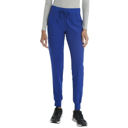 

Scrubstar Women s Supreme Stretch Antimicrobial Heather Yoga Jogger Scrub Pant WM01P097
