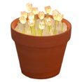 thumbnail image 1 of DIY tulipán en maceta luz de noche con pilas hecho a mano tulipanes lámpara de noche LED tulipán luz de noche maceta lámpara casa decoración regalos, 1 of 6