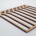 thumbnail image 4 of Ekena Millwork 11 3/8"W x 11 3/8"H x 1/4"T Small Cedar Park Decorative Fretwork Wood Wall Panels, Red Oak, 4 of 13