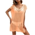 thumbnail image 2 of TMOYZQ Women's Swimwear Cover Ups for Bathing Suit Crochet Swimsuit Coverup Knit Beach Dresses Vacation Outfits, 2 of 8