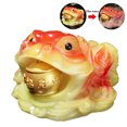thumbnail image 1 of Chinese Tea Pet Lucky Toad Color-Changing Table Ornament Tea Tray Accessories, 1 of 8