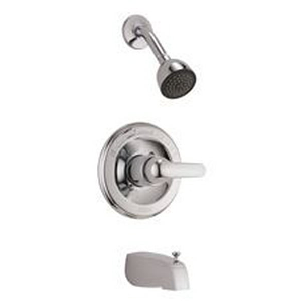 Delta Classic Tub And Shower Trim Kit Chrome Single Lever Handle