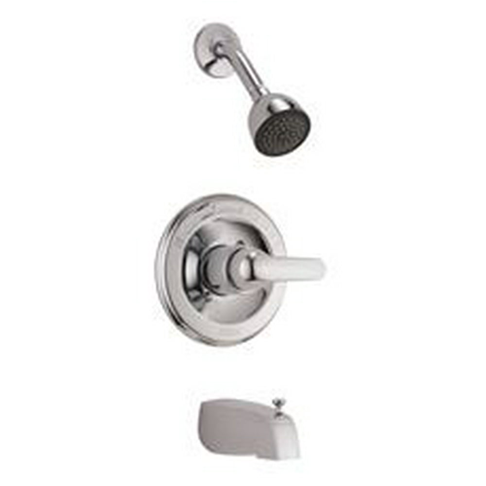 Delta Classic Tub And Shower Trim Kit Chrome Single Lever Handle