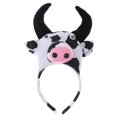 thumbnail image 3 of Chicas De Muchachos Diadema Bowtie Cola Partido Cosplay Yinane Conjunto de traje de vaca para niños, 3 of 8