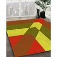 thumbnail image 2 of Ahgly Company Indoor Rectangle Patterned Love Red Area Rugs, 4' x 6', 2 of 6