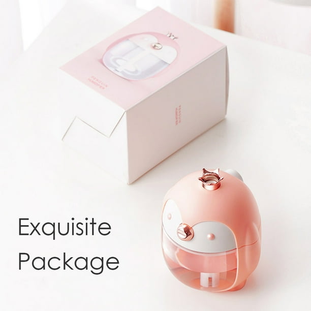 Humidificador Irfora Penguin Humidifier 300ml Home Use Desktop Mini Lovely Mist Maker Adorable USB portatil Humidificador ultrasonico Irfora Humidificador Walmart en linea