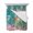 Turquoise Light Brown, variant on Quilts Twin Size Bedding Set, Turtle Coastal Lightweight Quilted Comforter, Summer Beach Coral Seahorse Green Wooden Retro Soft Bedspread Coverlet with Pillow Covers for All Season, 68" x 86"