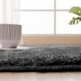 thumbnail image 4 of Sakiyrr Shaggy Area Rug for Bedroom Living Room 6'x9', Non-slip Fluffy Floor Carpet, Dark Gray, 4 of 8