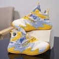 thumbnail image 2 of NOKIO Children'S Breathable Walking Sneakers Junior'S Stylish Street Sneakers Boys Shoes Kids Running Lightweight Breathable Sport Sneakers（Toddle & Little Kid & Big Kids）, 2 of 7