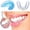 Blue, variant on Orthodontic Straight Teeth Oral Care For Adult Teenager Retainer