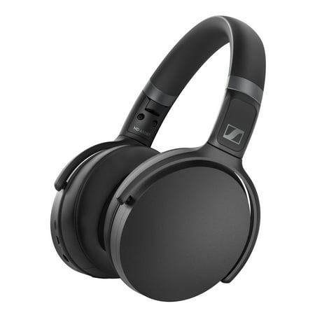 Sennheiser – HD 450BT Wireless Noise Cancelling Over-the-Ear Headphones – Black