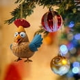 thumbnail image 1 of Clearance! Turkey Pendant Christmas Tree Pendant Car Pendant Christmas Tree Ornament, 1 of 5