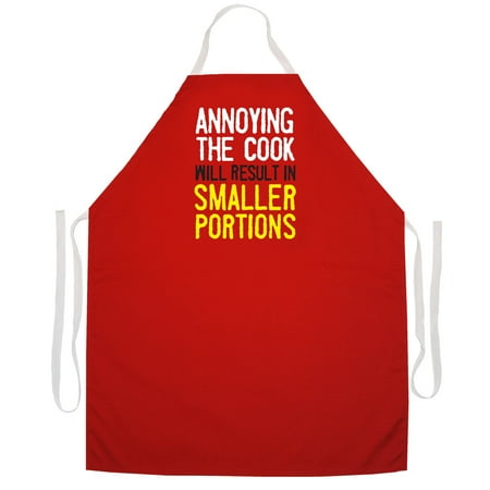Kiss The Cook Aprons - Annoying The Cook Aprons by LA Imprints Novelty Gift Kitchen Bar Grill Humor Funny Attitude