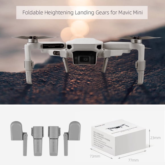 Heightening Protector Bracket Landing RC Mini Foldable compitable with mavic Gears Feet