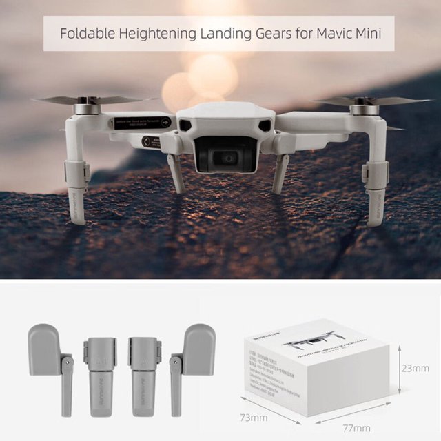 Garniture de Protection de Rehausse RC Mini Pliable avec Engrenages mavic Pieds