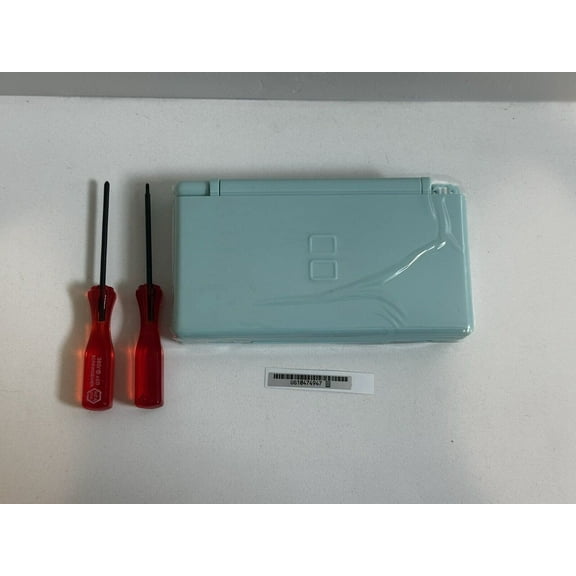 Replacement Housing for Nintendo DS Lite Glass Lens Shell Baby Blue Light Arctic