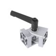thumbnail image 4 of Bisagra flexible de aleación de zinc con mango, conector de junta pivotante fundido a presión para aluminio, 4 of 5