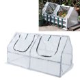 thumbnail image 1 of Tente de Serre de Jardin Cadre en Acier Résistant Portable pour Jardinage Intérieur Extérieur, 1 of 7