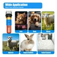 thumbnail image 4 of Electric Animal Fur Shears Sheep Goat Shears Pets Dogs Rabbit Shearing Shaver Clipper Grooming ,Low Noise Pet Groomig Kit, 4 of 5