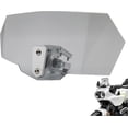thumbnail image 5 of Motorcycle Wind Screen, Heightened Windshield Spoiler, Adjustable Extension, gray, 5 of 5