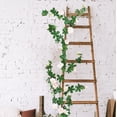 thumbnail image 4 of Artificial Rose Vine Fake Flower Garland for Pipe Winding Cover, Lifelike Plastic Floral Rattan Wall Plant Decor, Maintenance Free Reusable Greenery for Home Bedroom Wedding Party Office, 4 of 6