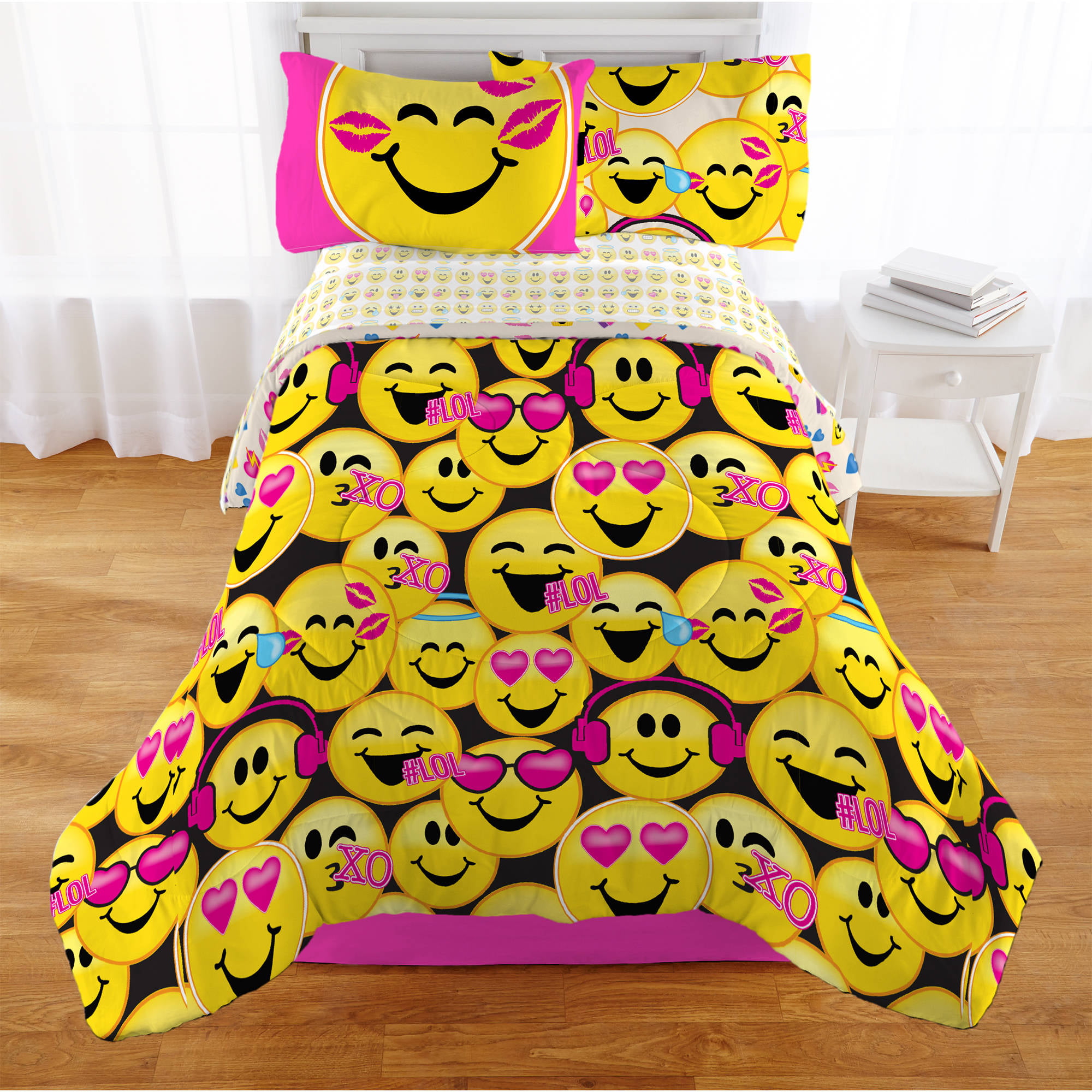 emoji bed set single
