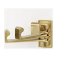 thumbnail image 3 of Alno A6885-SN Luna Swivel Bathroom Robe Hook Satin Nickel, 3 of 6