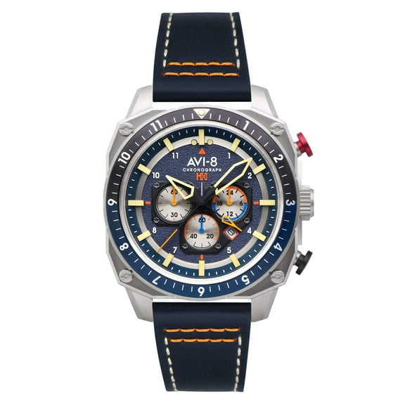 AVI-8 Hawker Hunter Atlas Stainless Steel 43mm Japanese Quartz Wristwatch