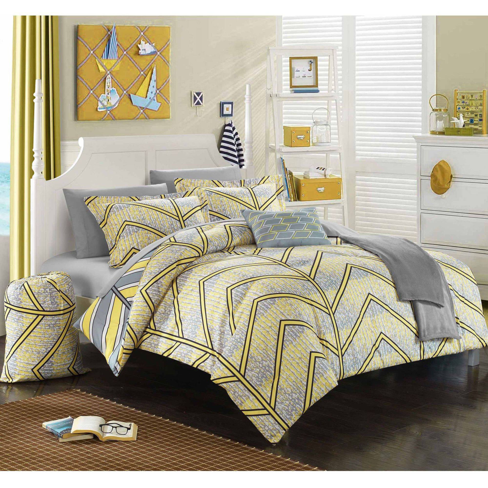Chic Home Piece Amaretto Chevron And Geometric Printed - Chic Home Piece Amaretto Chevron And Geometric Printed Reversiblecomforter Set Includes Sheets Duffle Hamper And Fleece Throw Walmartcom chic home piece amaretto chevron and geometric printed - chic home piece amaretto chevron and geometric printed reversiblecomforter set includes sheets duffle hamper and fleece throw walmartcom