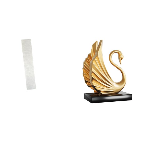 Pantalla De Lámpara De Pie De Papel Para Sala De Estar Con Figura De Cisne, Estatua Decorativa, Pieza De Arte Moderno, Escultura De Animal Para Decoración Del Hogar, Cubierta De Lámpara De