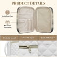 thumbnail image 5 of Xoenoiee Deer American Flag Print Bible Cover Case for Women Men Large Bible Cover with Handle Quilted Bible Carrying Case Bible Study Supplies Accessories with Pocket, 5 of 7
