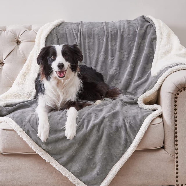 Manta impermeable para mascotas Qeils para perros y gatos grandes, 152 x 203 cm