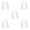 thumbnail image 2 of Puntas de dedos de guitarra de silicona Tholdsy Protectores de dedos Ukulele XL 5piezas, 2 of 6