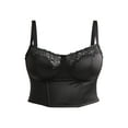 thumbnail image 4 of Joyspun Women's Satin Bustier with Lace, Sizes XS-XXXL, 4 of 4