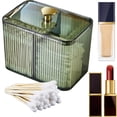 thumbnail image 3 of Caja Almacenamiento Ndcxsfigh Cosméticos con soporte para Bolas de Algodón Plástico transparente, 3 of 9