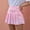 Pink, variant on Idoravan Women's Basic Versatile Skirt Women Fashion High Waist Pleated Slim Solid A-line Skirt