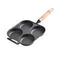thumbnail image 2 of Outdor 1pc Non Stick Frying Pan Four Design For Cooking Breakfast Skillet For Home Use Construction Handle, 2 of 6