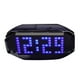 thumbnail image 1 of Relojes digitales de escritorio LED para viajes de oficina en hogar, reloj de , reloj electrónico para , ajuste de temperatura de fecha, Azul shamjiam Despertador de sobremesa de mesa, 1 of 8