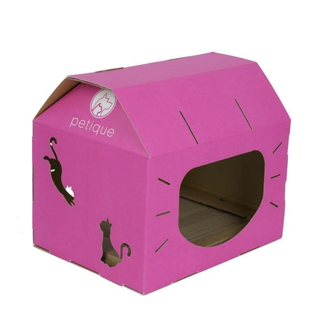 Petique CH01100203 Félin Loft Chat House - Chaton Rose