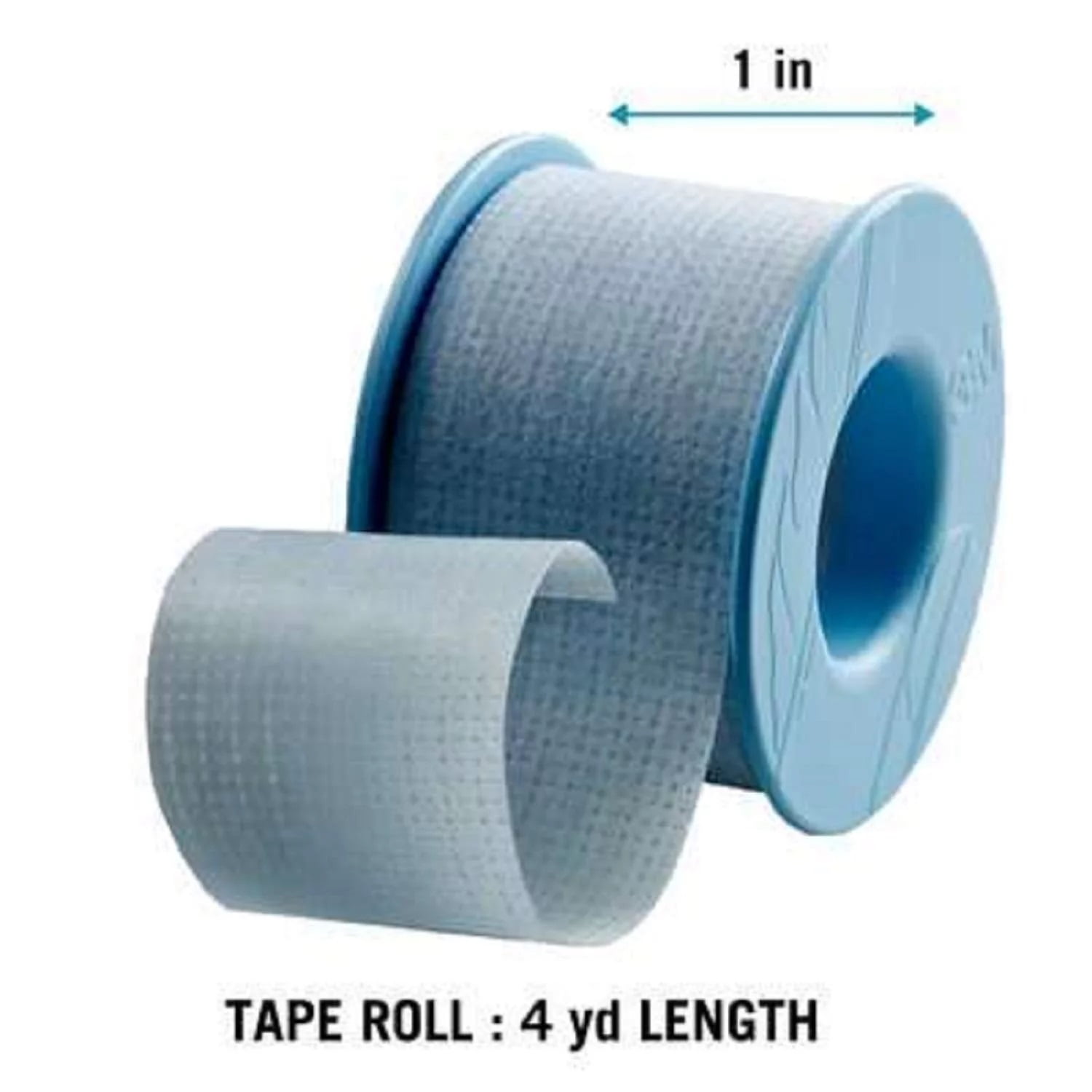3M Strong Hold Pain-Free Removal Tape - For Wound, Cuts, Sensitive Skins & Abrasions - Secure First Aid Dressing - Water-Resistant & Hypoallergenic, Silicone Adhesive - 1 in x 14 Yds - Pack of 3