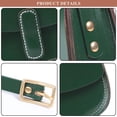 thumbnail image 3 of Genuine Leather Saddle Bag for Women Fashion Small Satchel Large Capacity Purses Ladies Casual Crossbody Shoulder Bags, 3 of 7