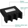 thumbnail image 4 of Billiard 3 Cues Holder, Black Rubber Pool Cue Rest Holder for Pool Table, 4 of 6